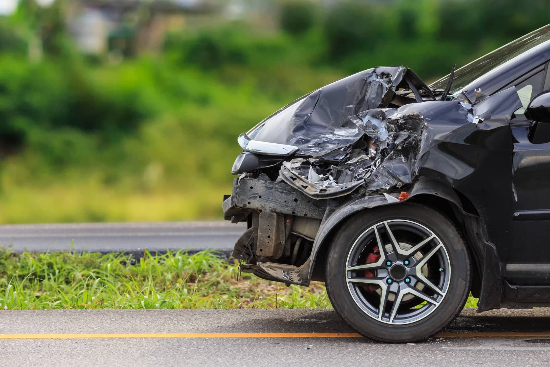 photo of a car accident in Castle Rock