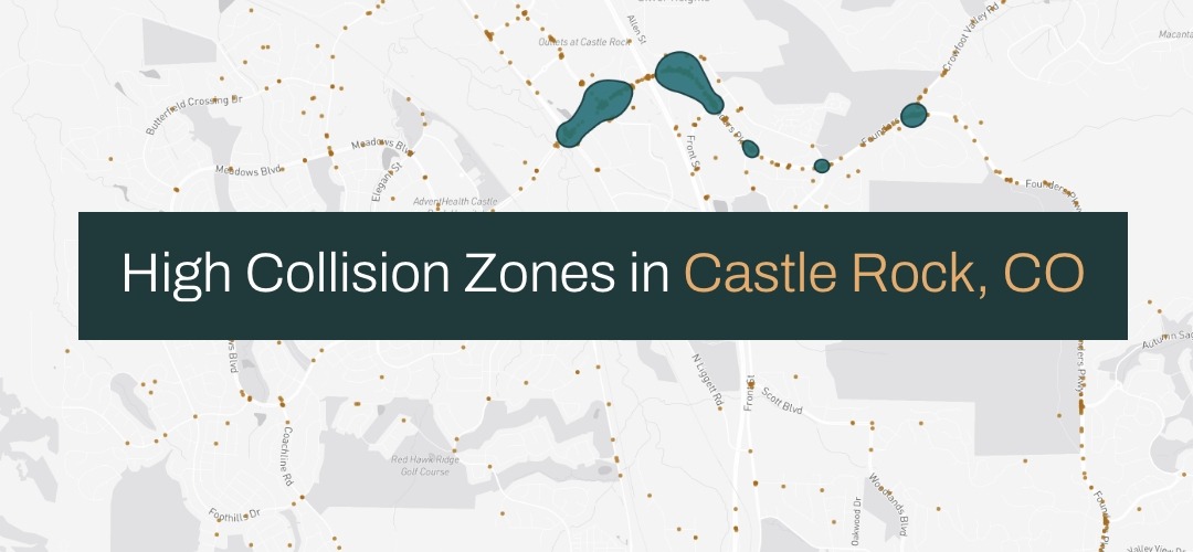 High Collision Zones in Castle Rock, CO